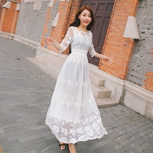 Shopee shop lace dress