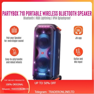 Parlante JBL PartyBox 710 BT 800W - Negro