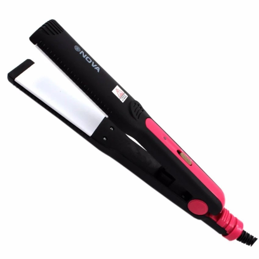 Nova NHC 325 Hair Straightening Iron Black Pink Shopee Philippines