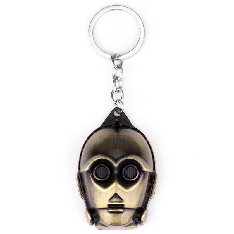 Star Wars 9 Skywalker Rise Black Samurai White BB8 Spaceship Keychain ...