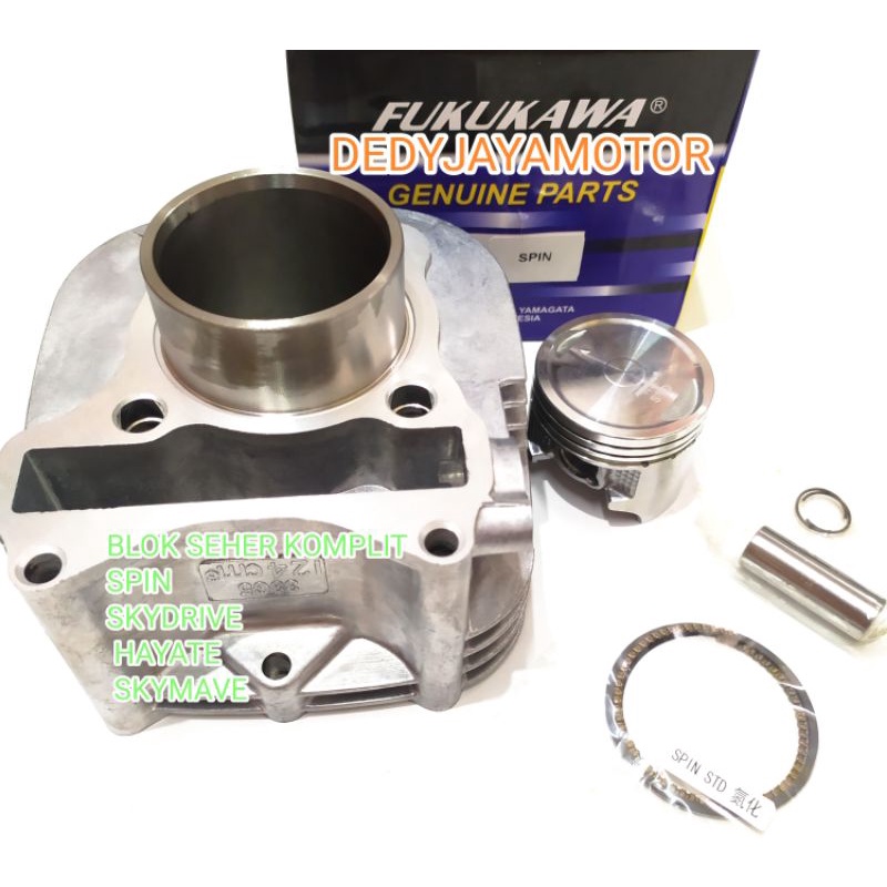 Fukukawa japan original 125 Spin Piston Block 125 skymave 125 skydrive ...