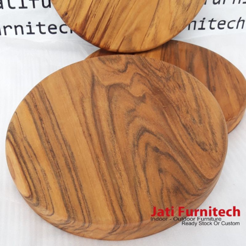KAYU Teak Wood Cutting Board // Whole Wood Without Connecting // 4cm