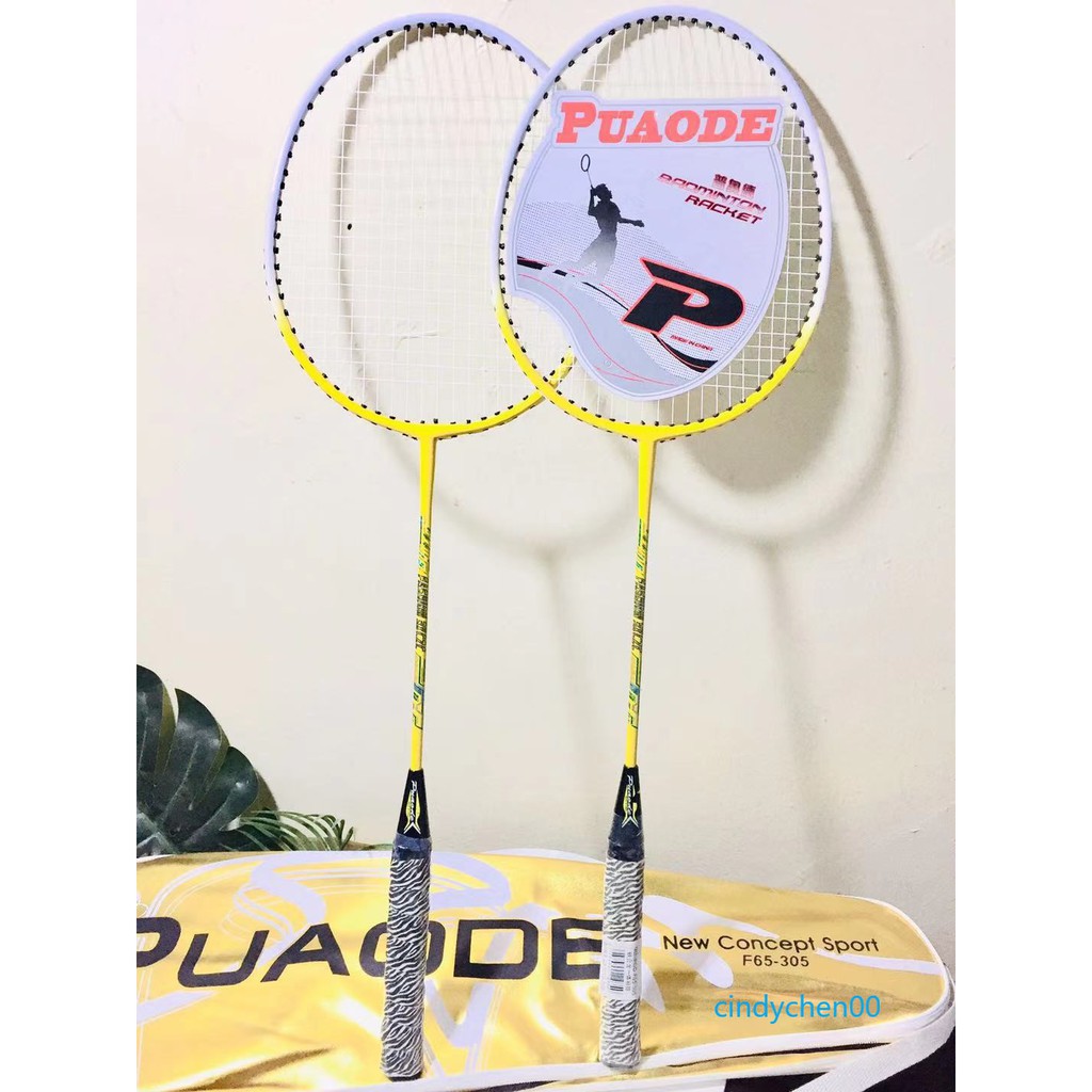 cindychen2 new Badminton Racket good quality with Cover One Pair Shopee Philippines