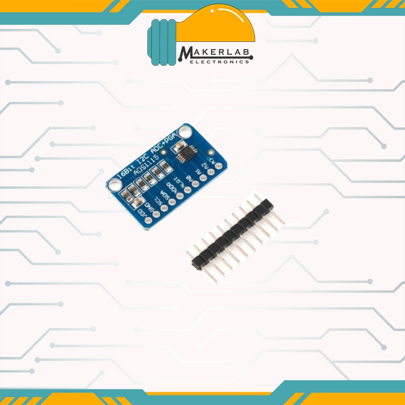 Analog to Digital Converter 16bit 4Channel ADS1115 Shopee Philippines
