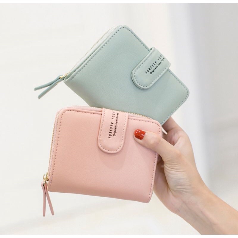 Abe co #56109 Korean Cute Fashion women PU leather mini wallet card key ...