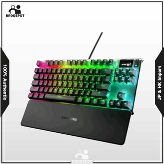 SteelSeries Apex Pro Mini 60% Wireless Mechanical OmniPoint 2.0 Adjustable  Actuation Switch Gaming Keyboard with RGB Backlighting Black 64842 - Best