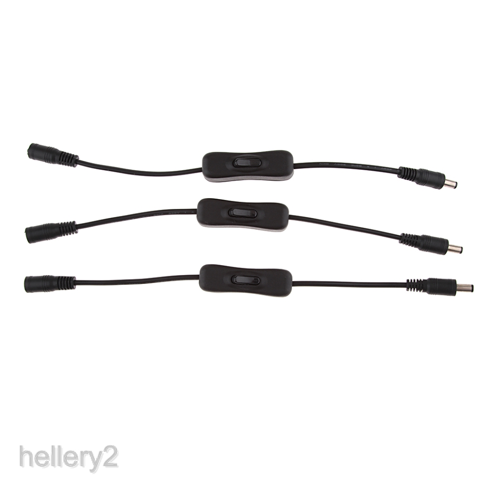3Pcs 12V Inline LED Switch with On/Off Male to | Shopee Philippines
