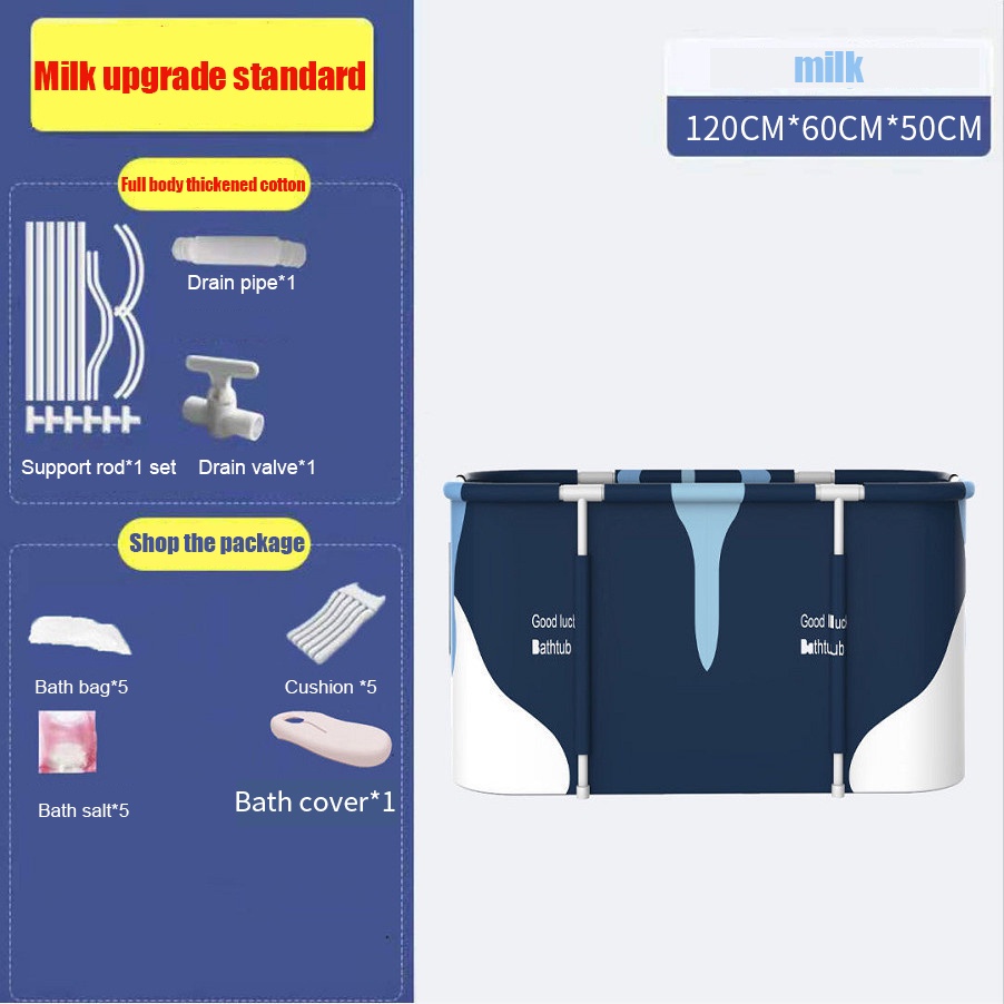 【COD】 Portable Bath Tub for Adult Soaking Bathtub Bathing Tub for