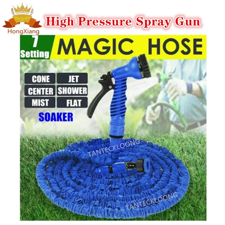 Multipurpose Nozzle Hose Expandable Garden Hose 100 Feet, Lightweight