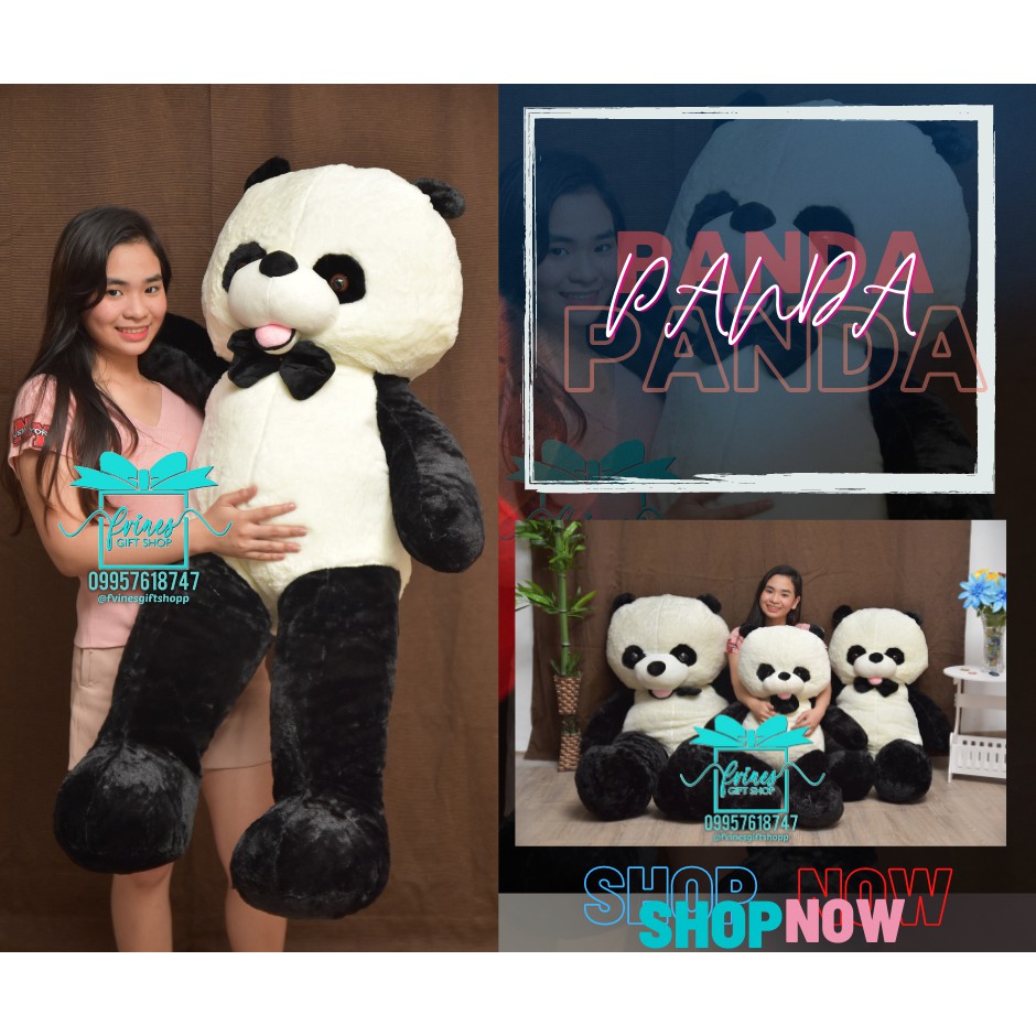 panda stuff toy shopee