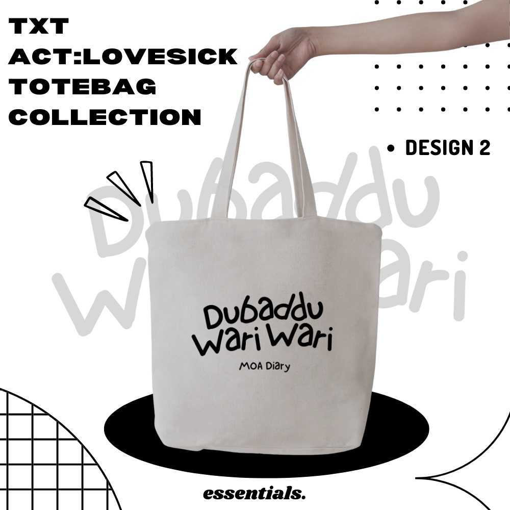 TXT ACT:LOVESICK トートバッグ ACT:LOVESICK トートバッグ TOMORROW×TOGETHER （TXT - ACT