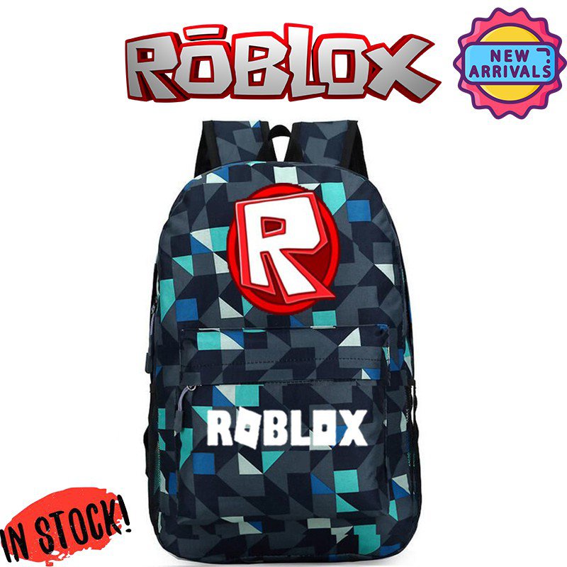 RobloxBeg Sekolah Roblox Bag shoulder bag Roblox Robux student bag for