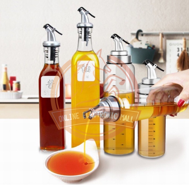 BZ Oil Sauce Vinegar Bottle Flip Cap Stopper Dispenser Pourer Faucet