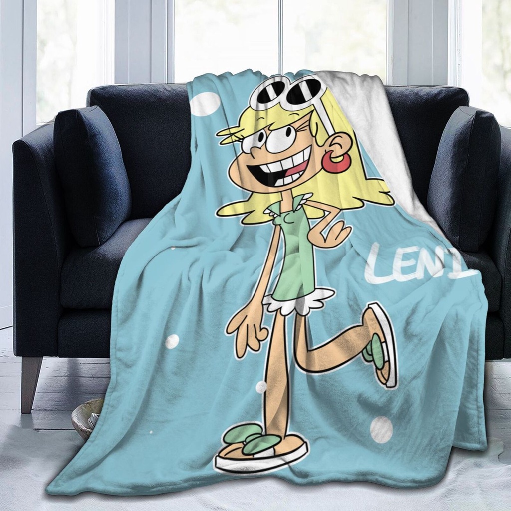 IN STOCK】 The Loud House Flannel Ultra-Soft Micro Fleece Blanket