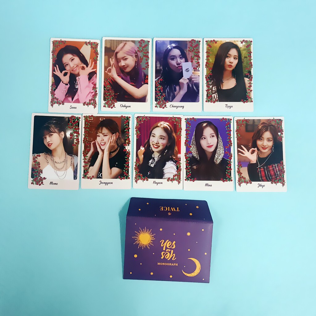 TWICE Yes or Yes Monograph Photocards | Shopee Philippines