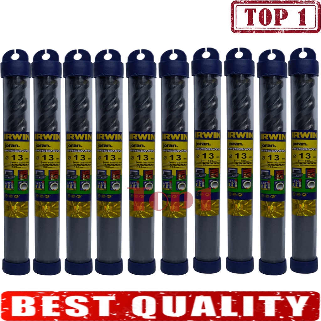 Irwin JORAN Masonry Drill Bit HEAVY DUTY Mason Concrete (Sold Per Pack