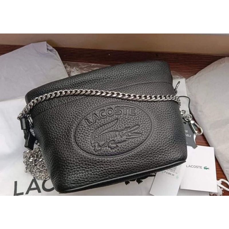 Lacoste croco crew online bag