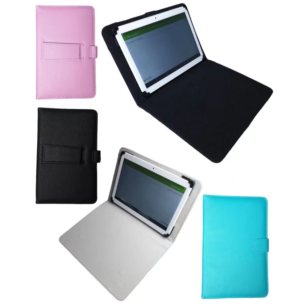 Universal magnetic leather case for Keyboard with removable adjustable ...