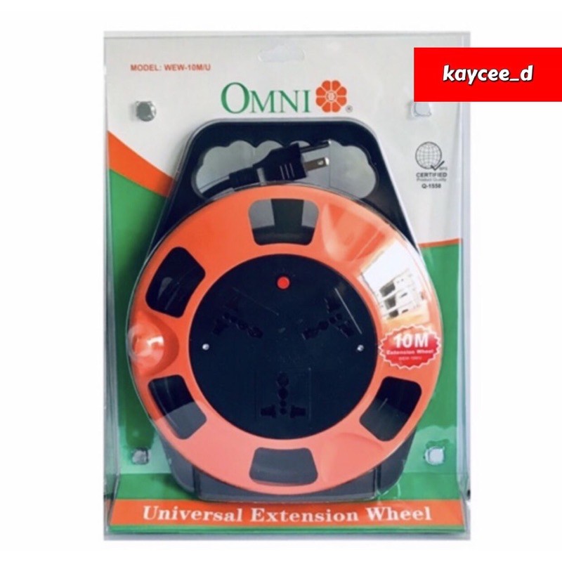 Omni Extension Wheel / Extension Cord 10Meter Cord Length WEW10M/U