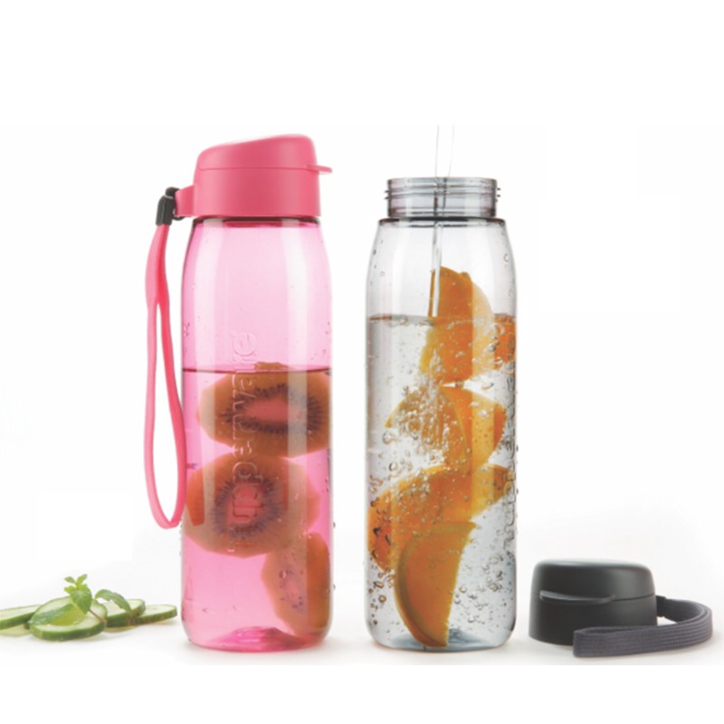 Tupperware H2GO Water Bottle Flip Top Cap 750ml | Shopee Philippines