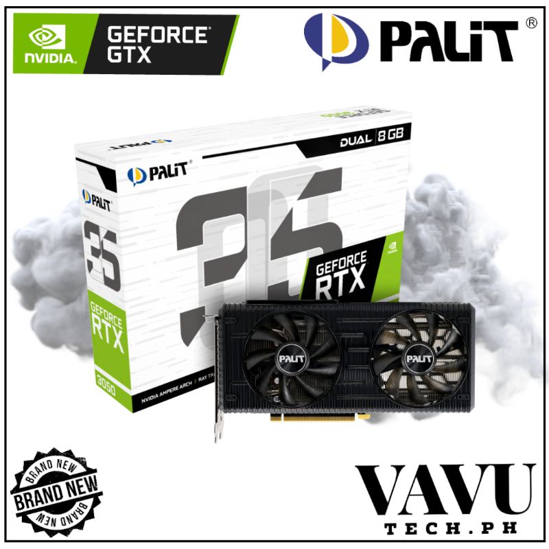 Palit RTX3050 DUAL 8GB
