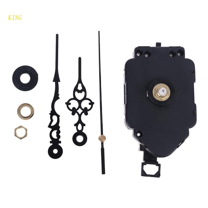 KING Silent Pendulum Type Quartz Clock Movement Mechanism with 3 Hands ...