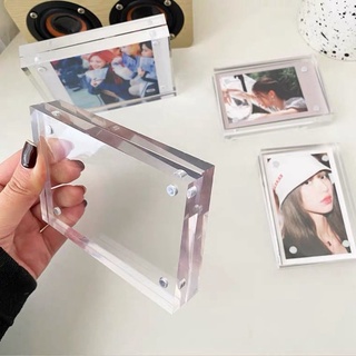 1pcs HD Clear Magnetic Picture Frame Paper Info Display Wall Poster Door  Sign Holder Self-Adhesive Magnetic Photo Album Fridge - AliExpress