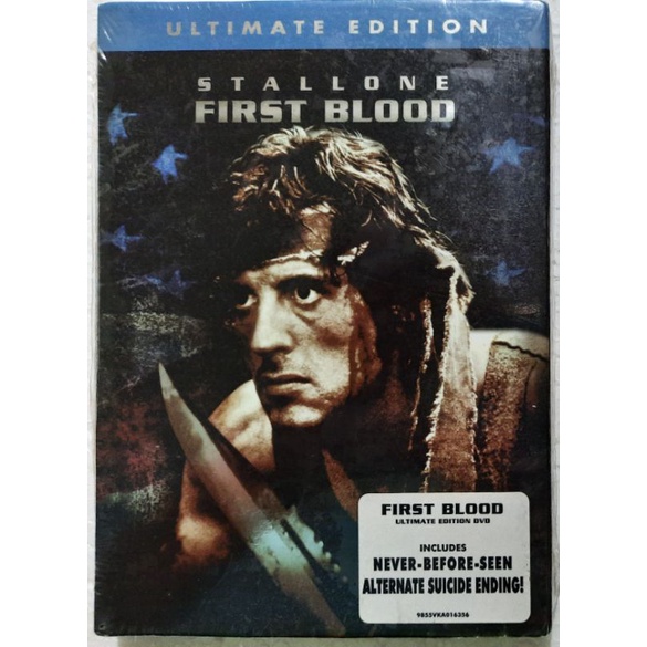 FIRST BLOOD [ULTIMATE EDITION DVD] STALLONE | Shopee Philippines