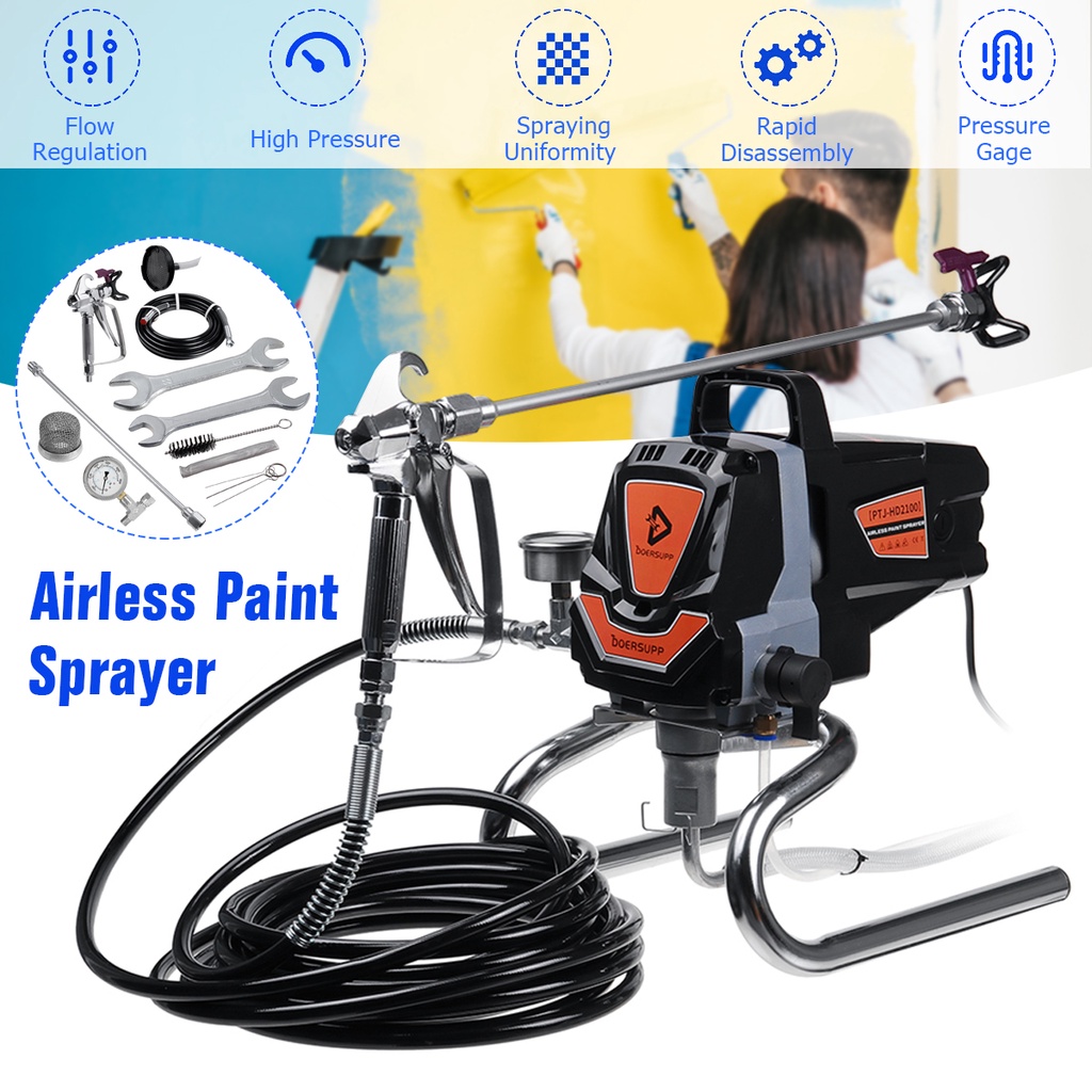 200240V 3000PSI Professional Airless Spraying Machine Airbrush Airless