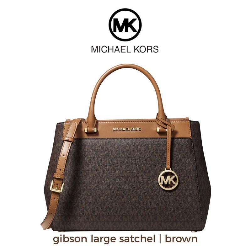 Michael kors hot sale gibson large satchel