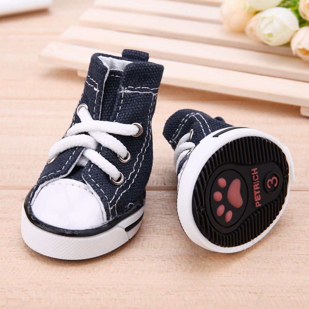 4pcs Pet Dog Shoes Anti slip Waterproof Sneakers Booties MY Shopee Philippines