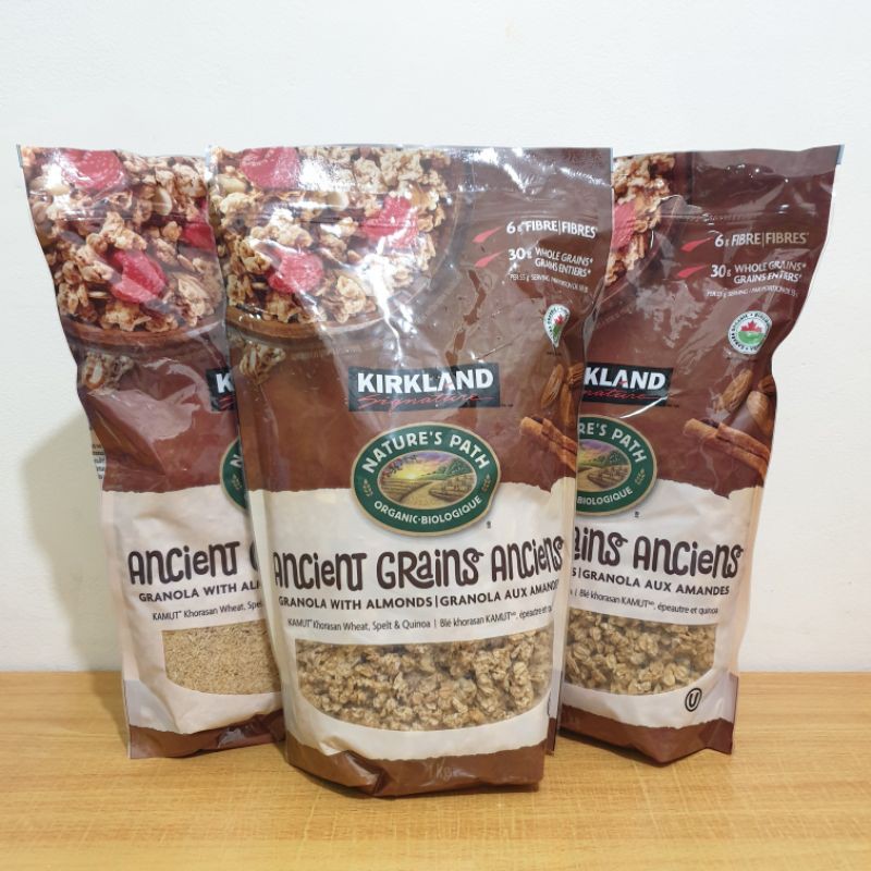 Pack Kirkland Signature Ancient Grains Probiotic Granola,