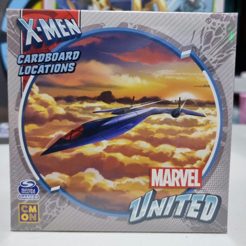 XMen United Cardboard Locations Expansion Kickstarter Exclusive Board