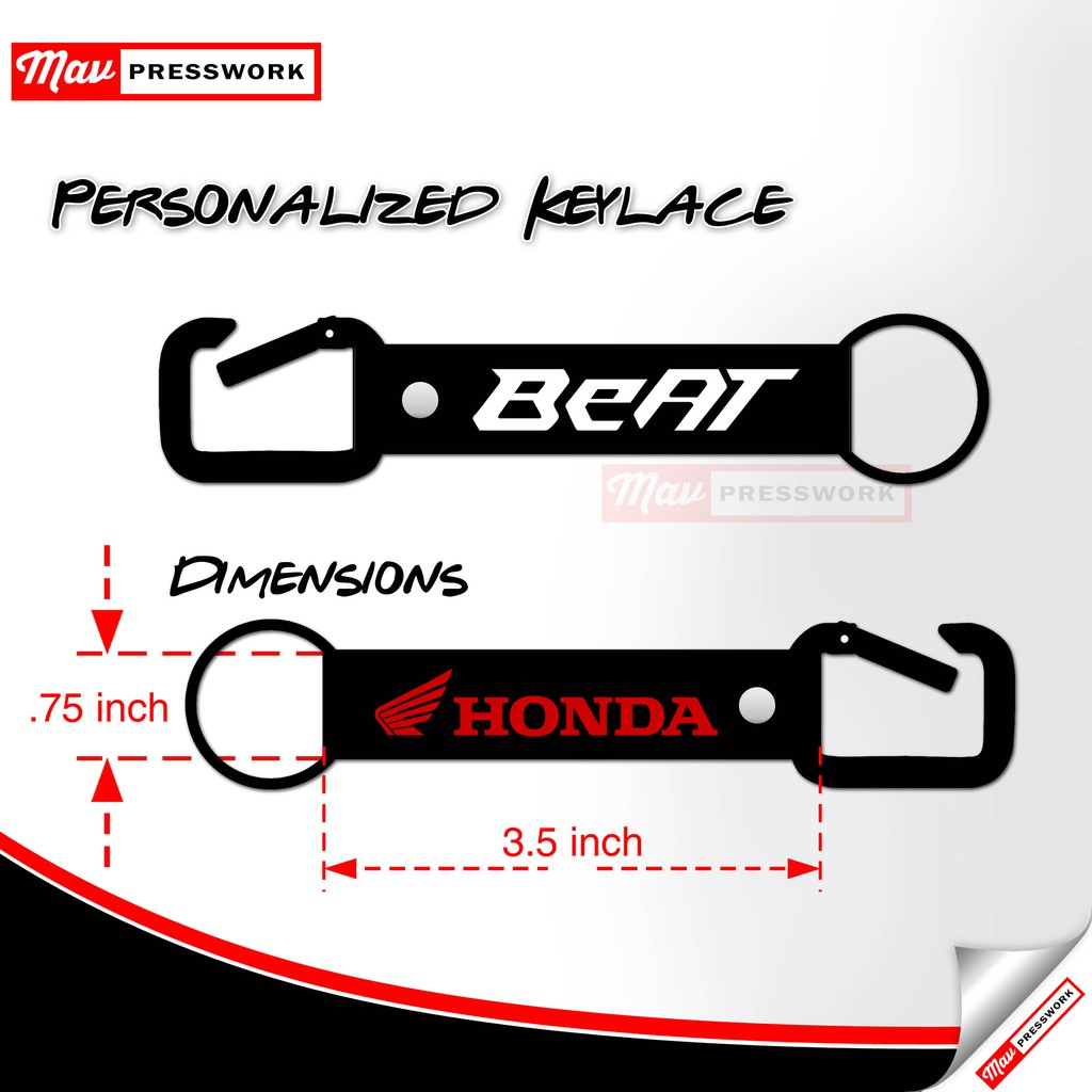 HONDA BEAT Keylace / Keychain / Keyholder / Lace | Shopee Philippines