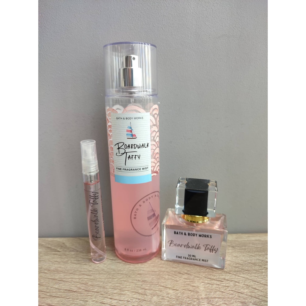 Bath Body Works Boardwalk Taffy 10ML 30ML Perfume Shopee