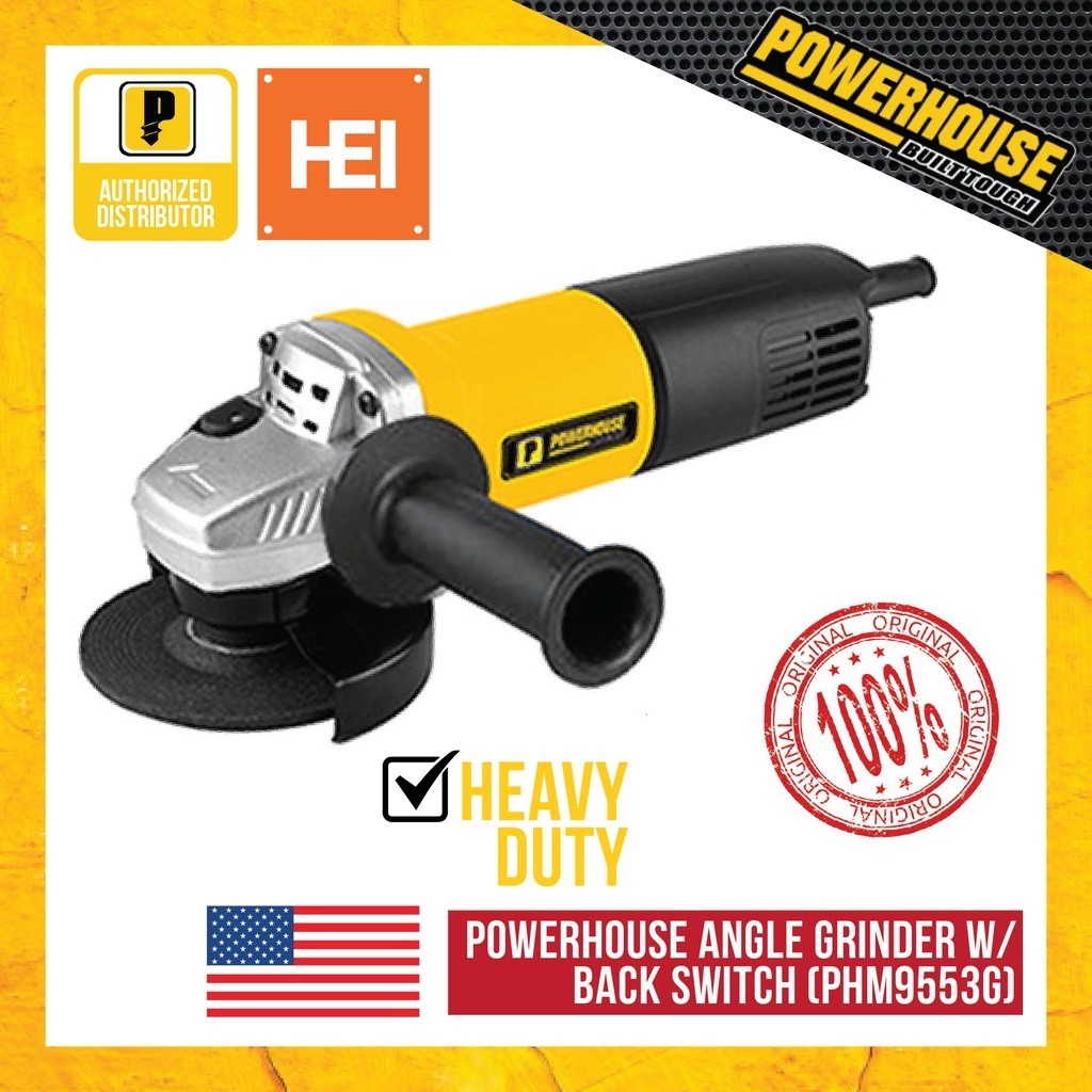 Powerhouse deals angle grinder