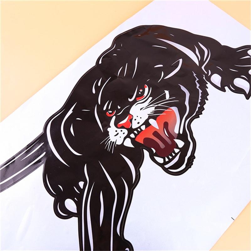 Leopard Pattern Sticker Hood Door Sticker Car Styling | Shopee Philippines