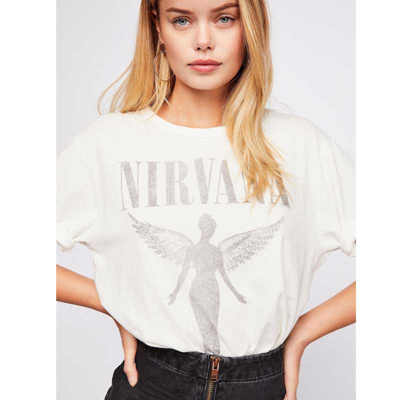 Nirvana shirt 2024 for girls