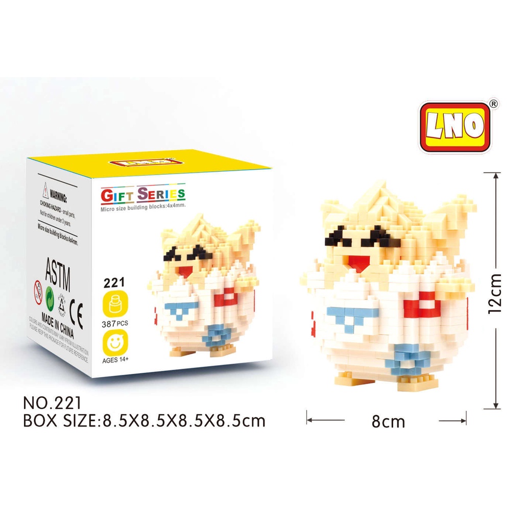 Pokemon Micro Blocks - Togepi - Pokemon Collection - Toys for Kids ...