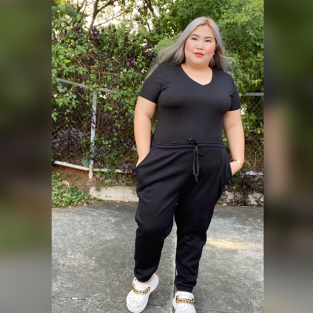 Plus size jogging outfits sale