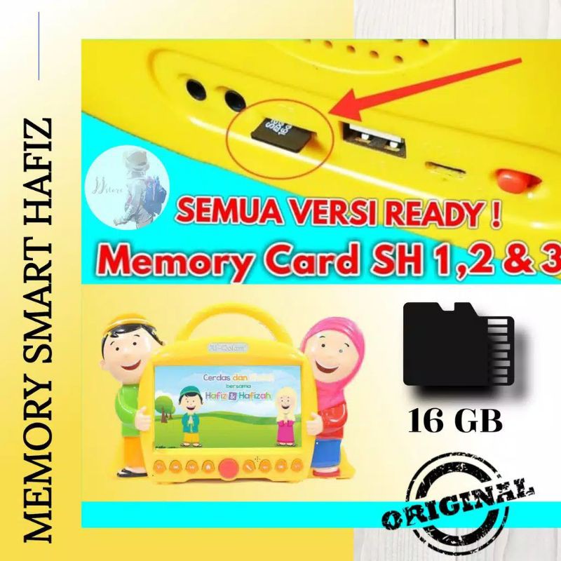 Smart hafis original memory card... 1-2-3-4-5 Contents (Already With ...