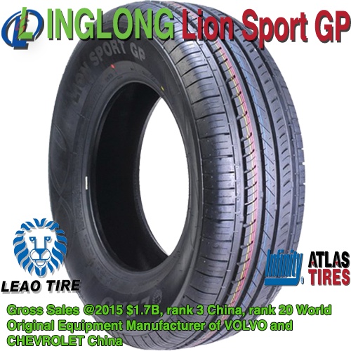 225/65 R16 Leao/Linglong Tire China/Thailand Lion Sport GP/4x4HP