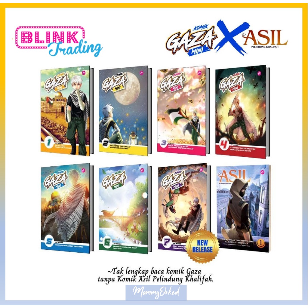 Gaza Mini Asil Comic Creative Daie Struggle Story Iman Publication ...