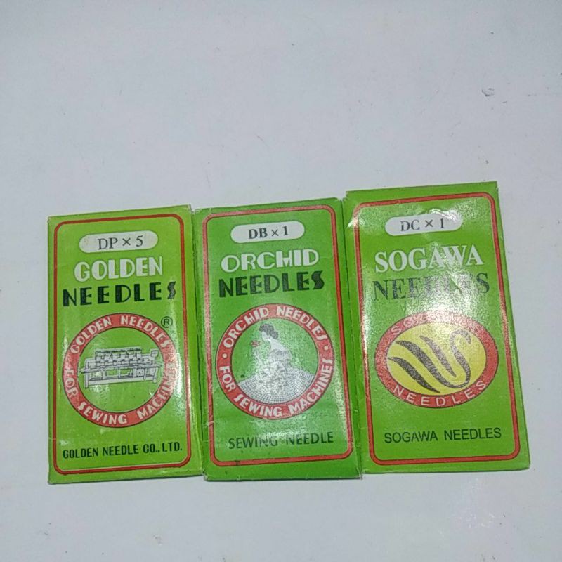 MESIN Embroidery machine needle (db needle), overlock needle (dc needle ...
