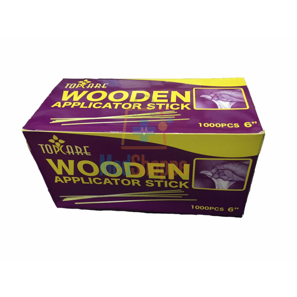 wooden applicator stick 6" 1000pcs Shopee Philippines