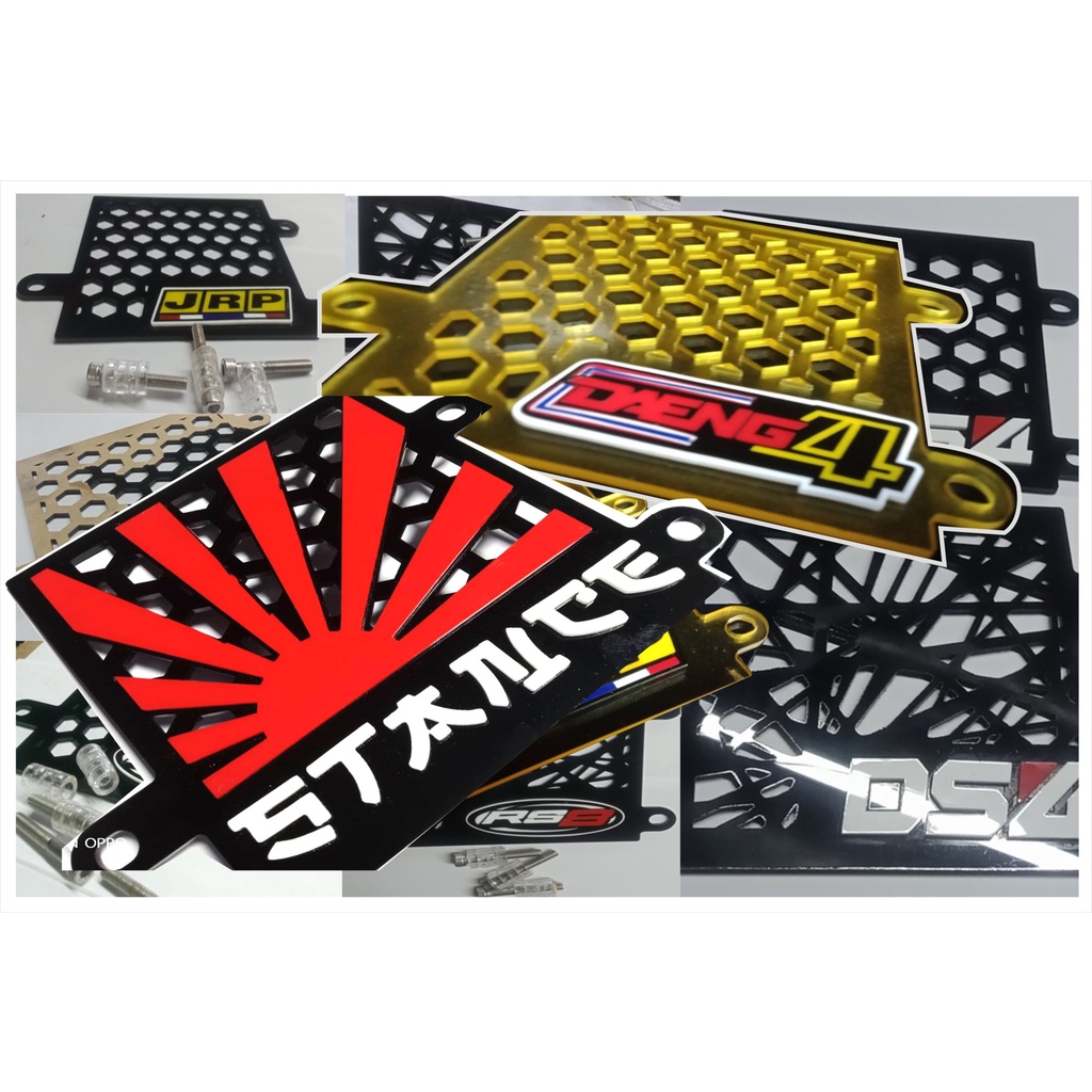 RADIATOR COVER WITH BOLTS FOR HONDA CLICK. and pcx 160 | Shopee Philippines