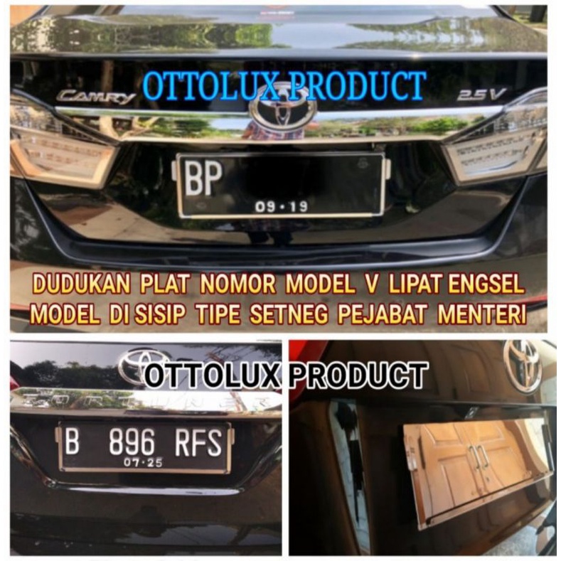 Car number plate holder type Official Ministry of State Secretariat ...