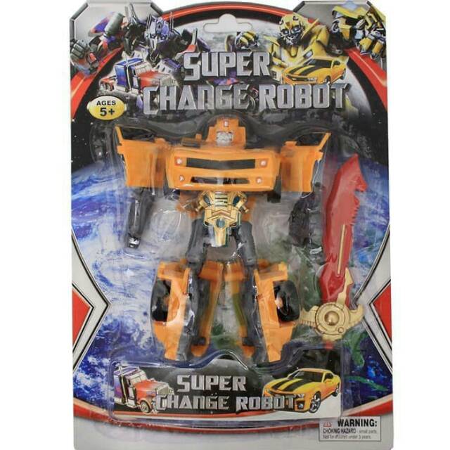 Bumblee Bee Robot Toy - Bumble Bee robot | Shopee Philippines