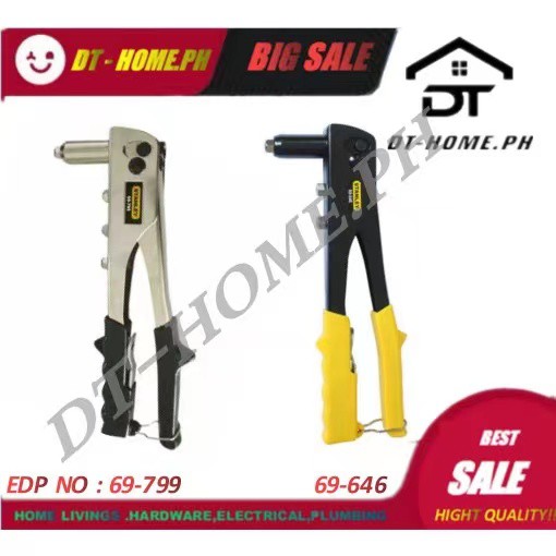 Stanley hand riveter carlo blindrivet butterfly heavy duty hammer tool ...