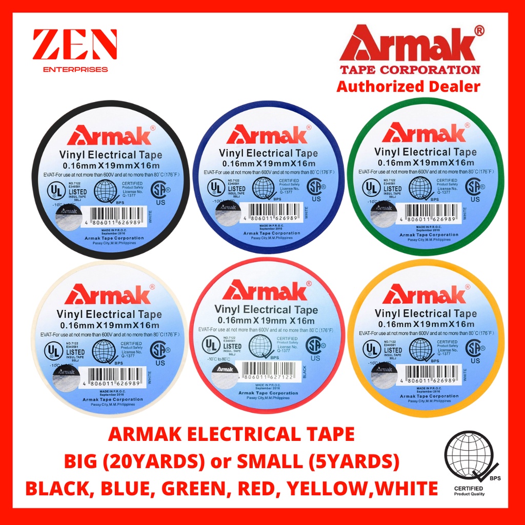 Shop armak electrical tape for Sale on Shopee Philippines
